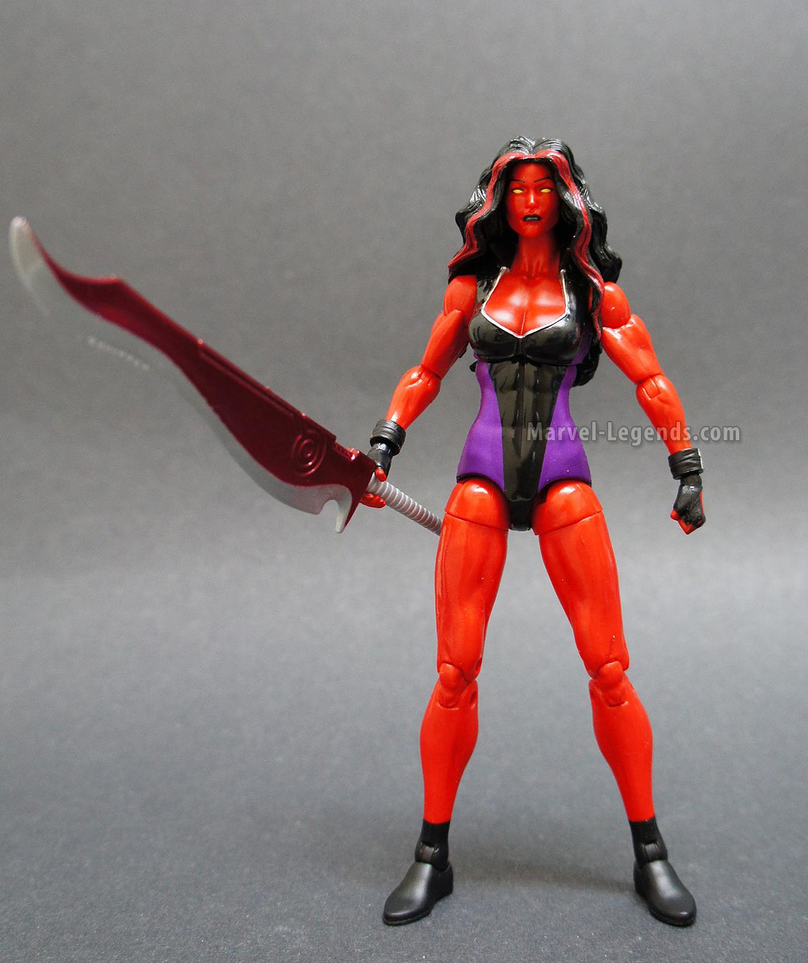 red she hulk action figure